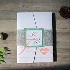 Inexpensive Pocket Fold Wedding Invites Cards Design Samples